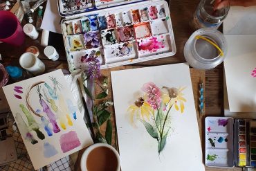 Awaken your Creativity with a Watercolour Class