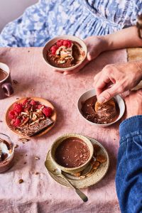 Three-ingredient Chocolate Pots 
