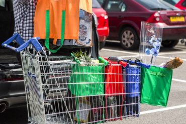 Organise Shopping with Trolley Bags