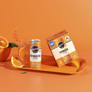 Remedy Kombucha’s Healthy New Spin on Orange Soft Drinks