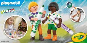 Taking Creativity to a New Level with PLAYMOBIL Color + CRAYOLA®