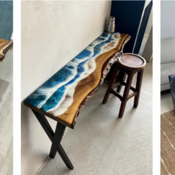 Epoxy Resin Tables for Different Interior Styles