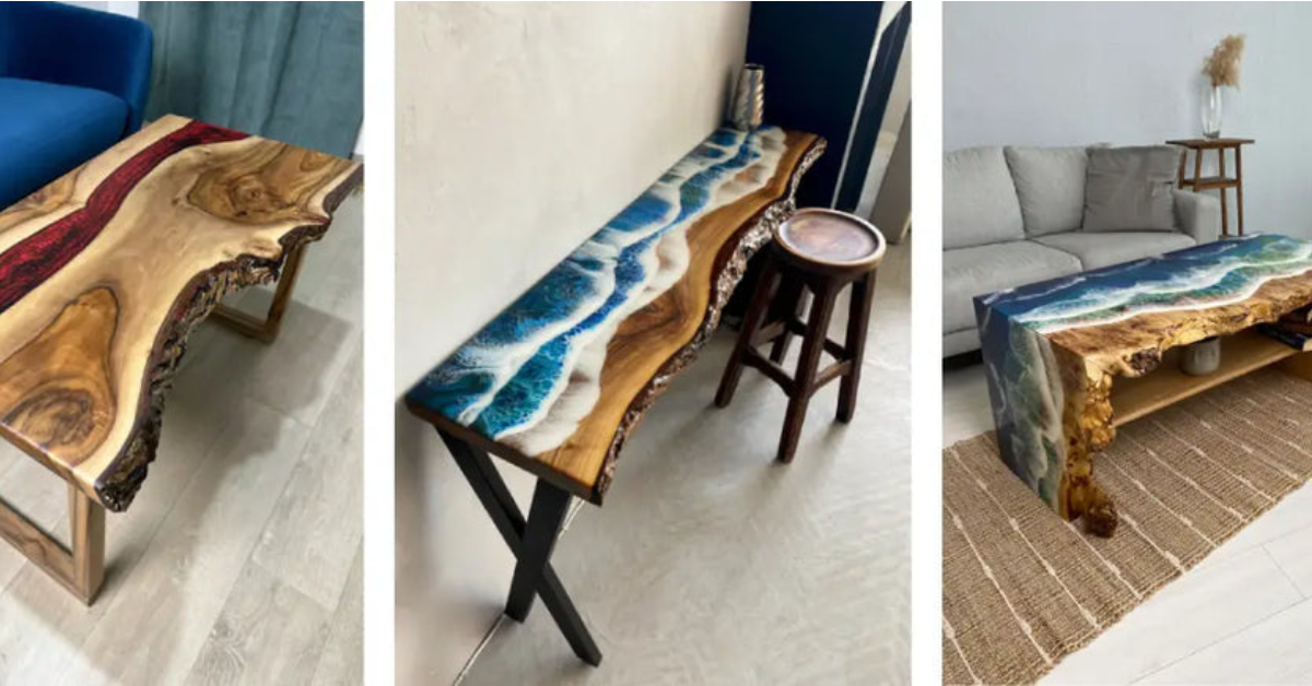 Epoxy Resin Tables for Different Interior Styles - Women Talking Online ...