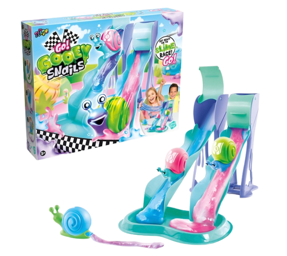 So Slime Go Gooey Snails Slime Race Set!