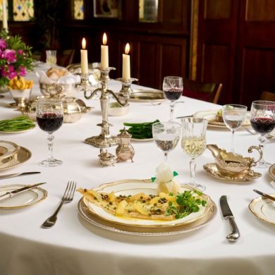 Step Into Downton Elegance with The Ivy