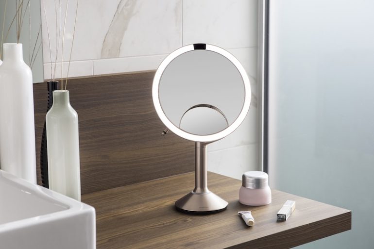 The Simplehuman Round Sensor Mirror