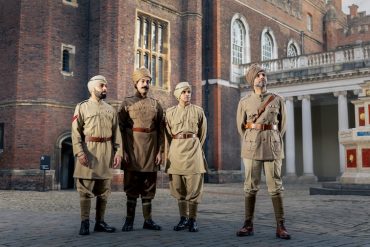 The Indian Army at the Palace