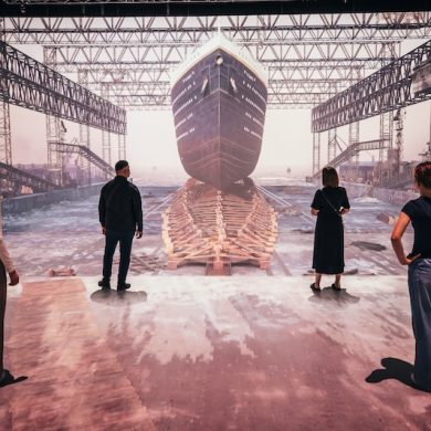 Experiencing Titanic at London Dock X
