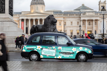 London Black Cabs Become Moving Messages of Hope This Blue Monday