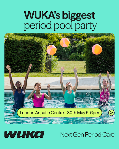WUKA Brings Period-Positive Pool Party to London Aquatics Centre