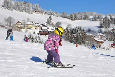 The first family ski holiday is really a logistics holiday